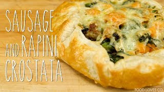 Sausage amp Rapini Crostata [upl. by Goulden]