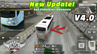 BUSSID Bus Simulator Indonesia UPDATE  Ultra Graphics New Damage System Washing Dirt amp More [upl. by Neural]