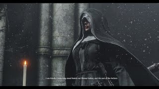 DARK SOULS III Epic Battle Against Sister Friede quotIntense 3phase Showdownquot [upl. by Halima289]