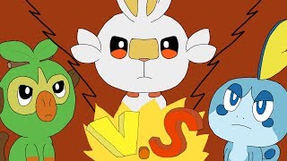 Grookey Vs Scorbunny Vs Sobble [upl. by Castora173]