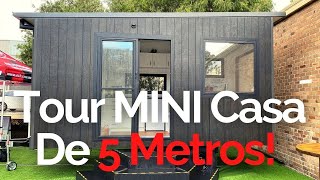 TOUR MINI CASA De 5 Metros 🏡😍🌎  TINY HOUSE Y MINIMALISMO [upl. by Ettolrahs]