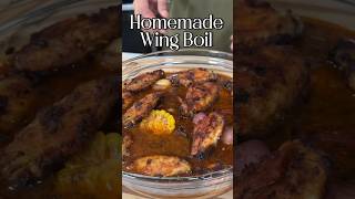 Homemade Chicken Wing Boil Recipe Easy amp Delicious  Let Todd Cook [upl. by Whitcher]