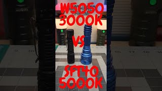 W5050SQ3 3000K VS SFT40 5000K [upl. by Colas402]