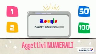 Aggettivi e pronomi numerali [upl. by Emolas]