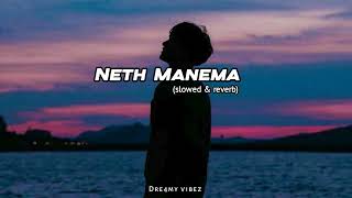 Neth Manema නෙත් මානෙම  Slowed amp Reverb [upl. by Ahsinrev]