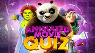 ULTIMATE ANIMATED MOVIE QUIZ 3  Images Audio Fragments Locations Characters Whats hidden [upl. by Airak]