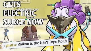 I BUFFED RAIKOU AND GAVE IT ELECTRIC SURGE ITS CRAZY [upl. by Theo]