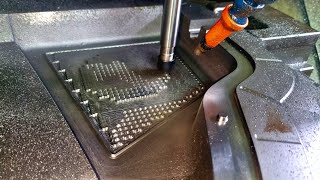 Car speaker frame machining cnc machine Germany 🇩🇪 [upl. by Greg]