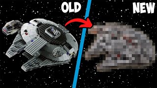 the EVOLUTION of LEGO Star Wars sets part 1 [upl. by Sirapal]