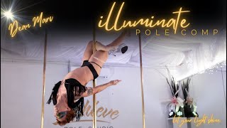 Illuminate Pole Comp 2022  Beginner Dean Marc [upl. by Salman775]