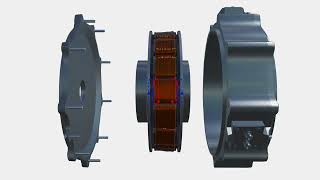 What is an Axial Flux motor  Explainer Animation [upl. by Rehpetsirhc958]