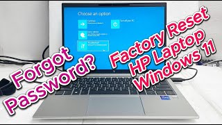 Factory Reset HP Laptop Windows 11  Forgot Password Reset HP Laptop Windows 11 [upl. by Felicity]