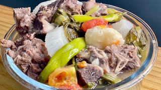 SINIGANG NA BAKA RECIPE Beef Sinigang [upl. by Nerfe996]