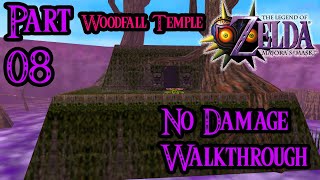 Zelda Majoras Mask 100 Walkthrough Widescreen HD Part 8  Woodfall Temple  Stray Fairies [upl. by Blase]