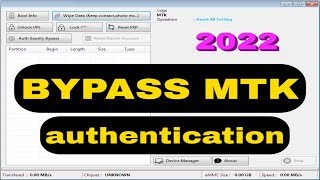 Mediatek auth bypass tool MTK authentication file all MTK chipsets disable DA file [upl. by Lleznod]