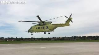 Leonardo Helicopters unveil new Search and Rescue helicopter BBC News [upl. by Akessej]