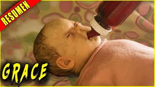 👉 resumen  NECESITA SANGRE PARA VIVIR  GRACE 2009 película  Ahora te cuento [upl. by Eicam]