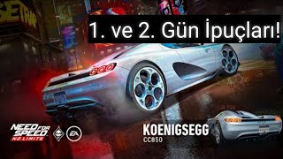 Nfs No Limits  Koenigsegg Cc850   Mousetrap  1 ve 2 Gün İpuçları [upl. by Dyrraj]