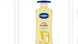 Vaseline Deep Moisture Body Lotion For Dry Skin Moisturised Glowing Skin With Pro Ceramides 400ml [upl. by Llerehc]