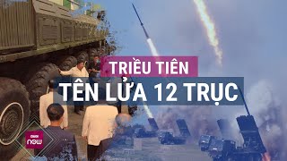 Triều Tiên lần đầu tiên trình làng xe phóng tên lửa di động 12 trục mới “siêu khủng”  VTC Now [upl. by Damle]