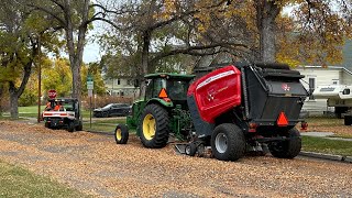 Bozeman Fall leaf clean up operations 2024 [upl. by Winny]