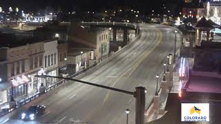 Grand Avenue Bridge in Glenwood Springs Live Camera [upl. by Yhtommit]