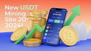 NEW USDT MINING SITE TODAY [upl. by Romie]