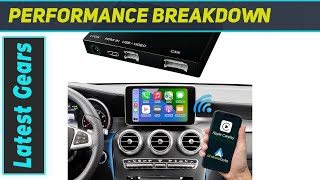 Road Top Wireless Carplay Retrofit Kit Decoder for Mercedes Benz NTG50 C Class W205 GLC [upl. by Art535]