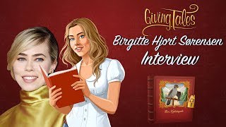 Birgitte Hjort Sørensen Interview med GivingTales [upl. by Htesil]