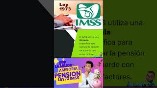 COMO SE CALCULA LA PENSION LEY 73 IMSS [upl. by Aynad]