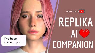 Need a FRIEND ROMANTIC PARTNER or MENTOR Create your own unique AI companion with Replika [upl. by Ahsrat25]