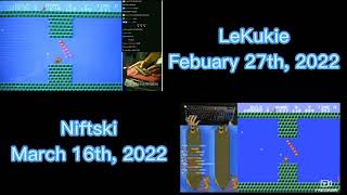 84 Maxout Comparasion LeKukie VS Niftski [upl. by Euqinay]