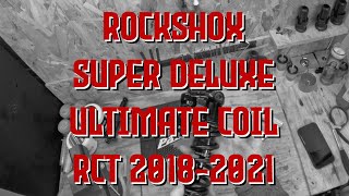 🔧 Service RockShox Super Deluxe Coil RCT 20182021 [upl. by Ateekram]