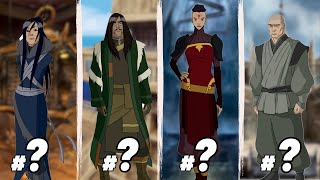 Ranking the Most Powerful Red Lotus Members in Avatar [upl. by Erlond]