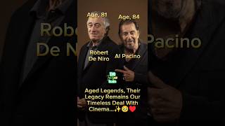 Al Pacino amp Robert De Niro Timeless Legends of Cinema  Iconic Hollywood Actors  Then amp Now [upl. by Adelind]