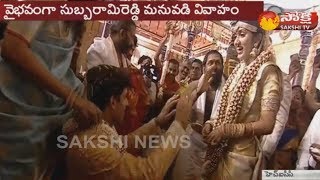 T Subbarami Reddys grandson Wedding [upl. by Aitetel158]