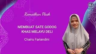 MEMBUAT SATE GODOK KHAS MELAYU DELI [upl. by Lalib]