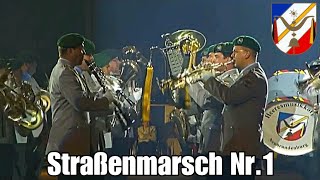 Straßenmarsch Nr1 NVA Marsch Heeresmusikkorps Neubrandenburg  Bundeswehr [upl. by Eniroc287]