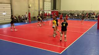 Ultimate 16 Gold vs Krush VBC 15 National 21124 [upl. by Sidnarb354]