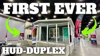 WOW the FIRST nationally available HUDApproved manufactured DUPLEX home [upl. by Pierce]