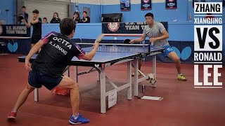 Zhang Xiang Jing vs Ronald Lee Wu Family Open Quarterfinals [upl. by Jamie394]