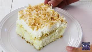 Coconut Cream Pie Poke Cake [upl. by Alderson209]