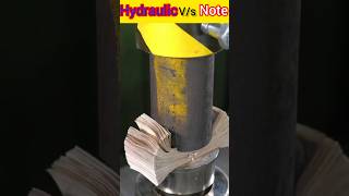 Hydraulic Press vs Foreign And Indian Currency 😱 shortsfeed shorts viralvideo video trending [upl. by Trepur874]