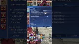 FFXIV Quick Guide  Expand Your In Game Inventory [upl. by Aknaib]