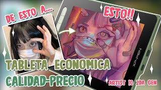 ¿Tableta GRAFICA de Pantalla ECONOMICA🌺Artist 10 2da Gen [upl. by Adlemi883]