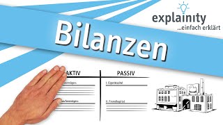 Bilanzen einfach erklärt explainity® Erklärvideo [upl. by Wystand]