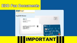 How to Fax Income Verification Documents to California EDD Unemployment [upl. by Giana]