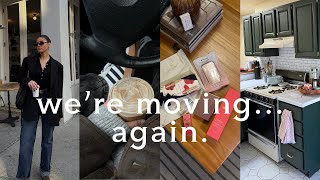 VLOG tour of the new apartment plans for moving athome coffees sephora haul  more [upl. by Shepp577]