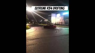 Nissan r34 drifting r34 nissan automobile [upl. by Trubow488]