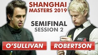 OSullivan vs Robertson  Shanghai 2019 Full Match S2  50 fps [upl. by Najib]